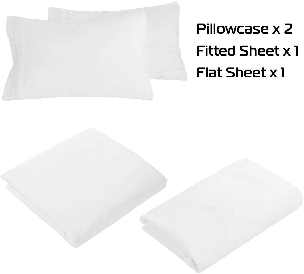 BedDecor Queen 600TC Wonderful 100% Egyptian Cotton 4PCs Sheet Set,Pink