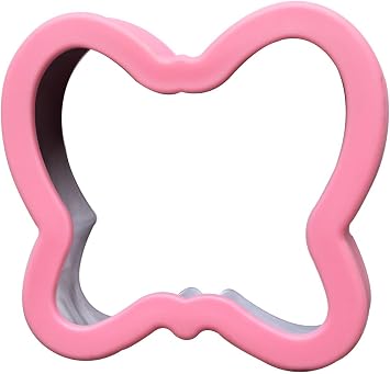 Butterfly Sandwich Cutter Cookie Cutter - Pink