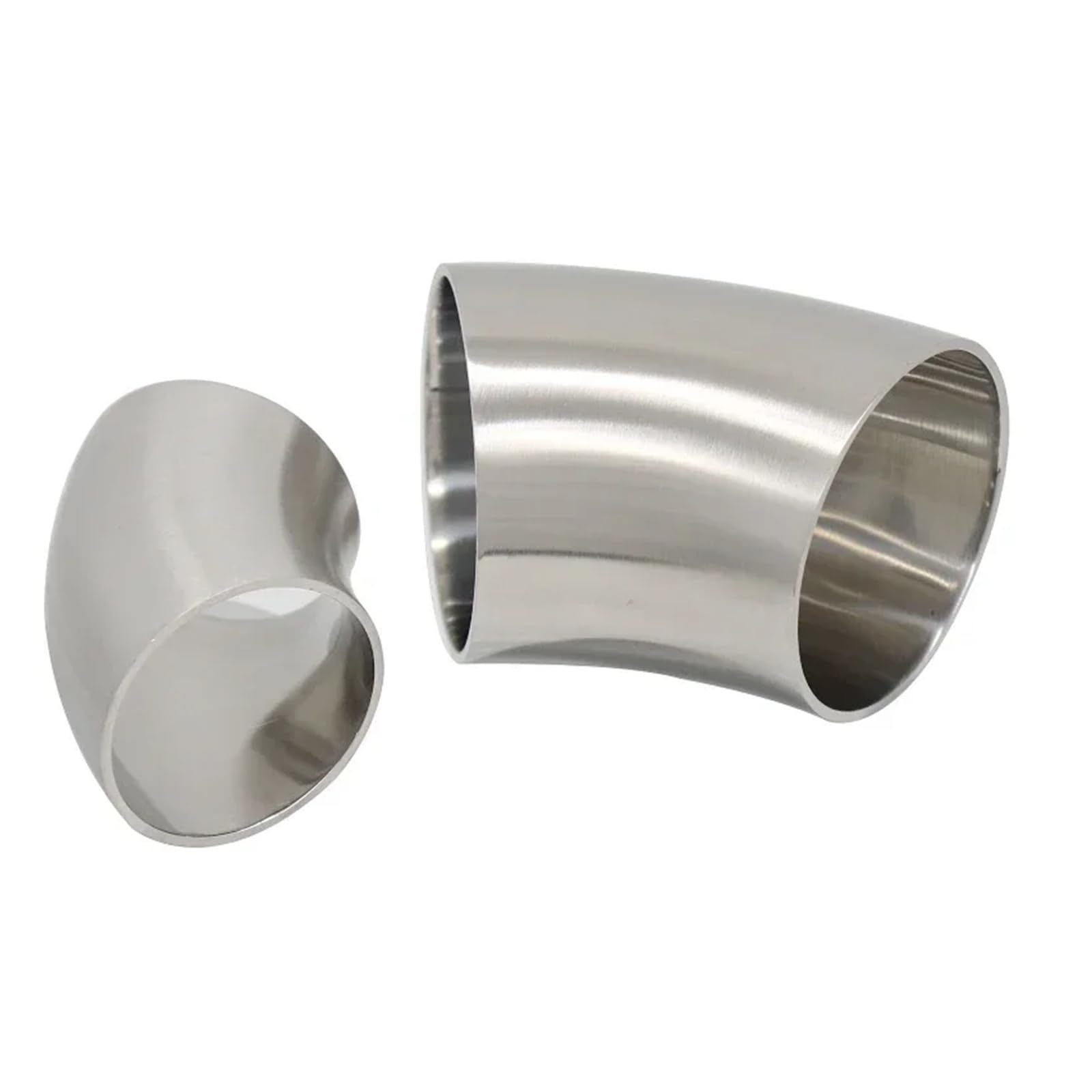 Conector de tubería de codo de 45 grados con soldadura a tope de 3/4, 1, 1-1/4, 1-1/2, 2, 3 y 4 pulgadas de diámetro exterior(2-1/2 Inch 63mm-SS304)