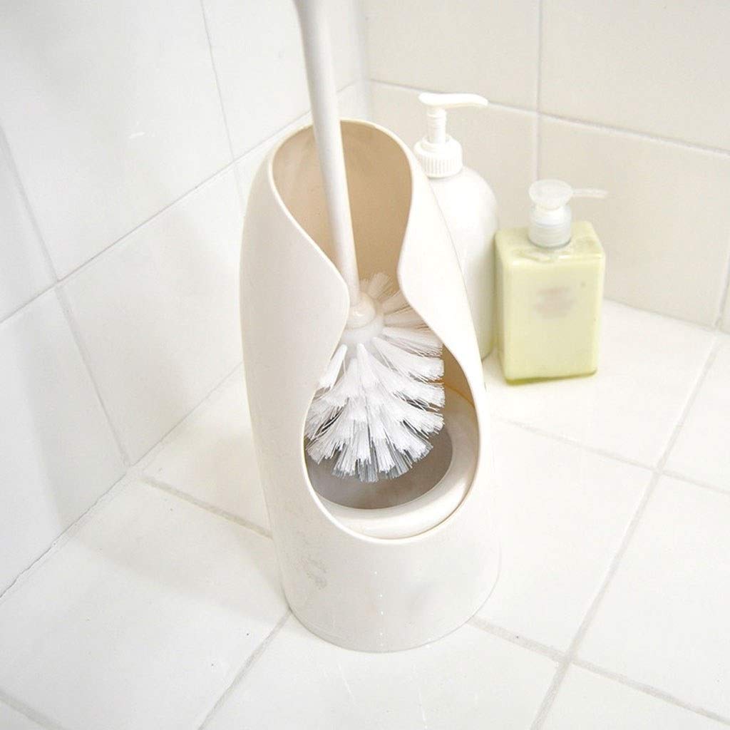 Brosse de Toilette au Sol Brosse de Toilette Salle de Bain Toilette en Plastique Longue poignée Brosse de Nettoyage ménage accroupi Brosse Toilette nettoyant Brosse