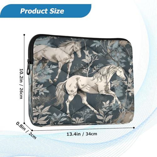 Funda para portátil Wild Horses 13-14 pulgadas impermeable miniatura 3
