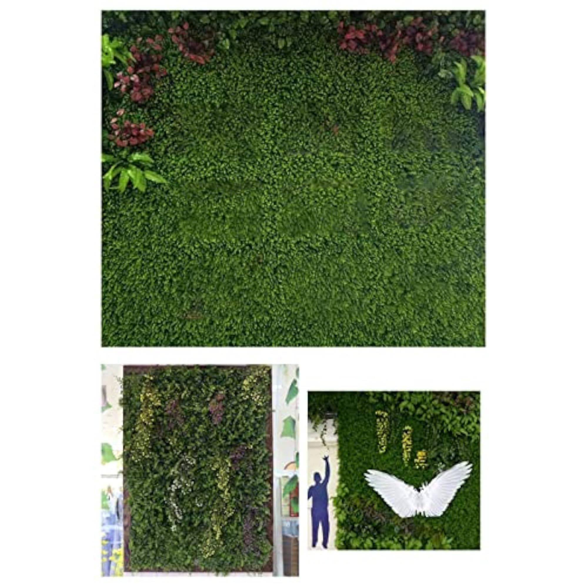 Artificial Plants Wall Topiary Greenery Mat Decor
