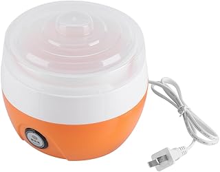 Automatic Yogurt Maker, Yogurt Maker Machine, Yogurt Maker Container 1L Capacity Electric Yogurt Maker Machine for Cafe Home(orange, pink)