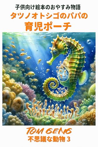 子供向け絵本のおやすみ物語：タツノオトシゴのパパの育児ポーチ: 不思議な動物 3 (Japanese Edition)