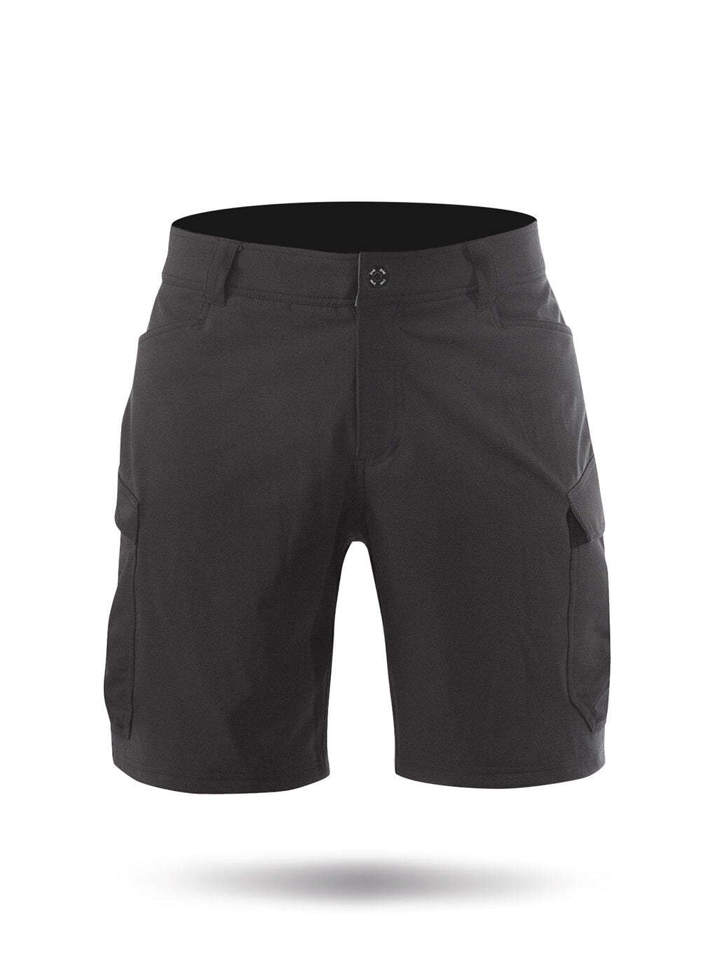 Zhik Men's Grey Harbour Sailing Yachting And Dinghy Short - Ash - Easy Stretch - 4-Way Stretch For Great Manoeuvrability - Waist Size - 36