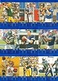 Topps 2007 TX Exclusive Football Series Complete Mint Basic 100 Card Set Featuring Brett Favre, Tony ROMO, Peyton Manning, Tom Brady and More