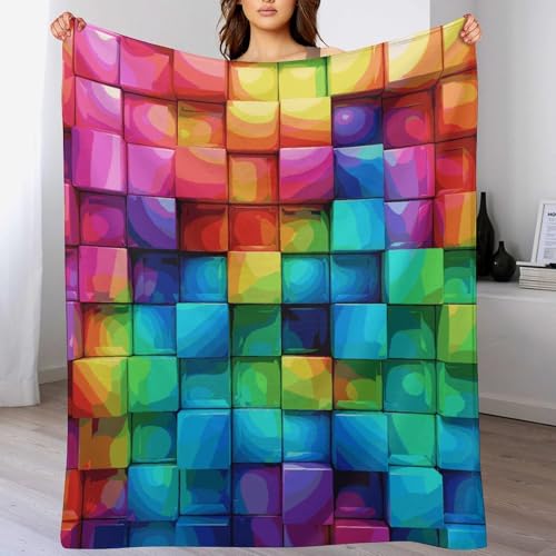 Couverture en microfibre grand format pour lit et canapé