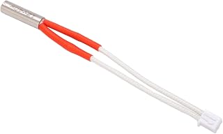 5pcs Upgrade 40W 100K Thermistor Extruder Cartridge Heater High Heated Cartridge Heater for Industrial Use (DC12V)