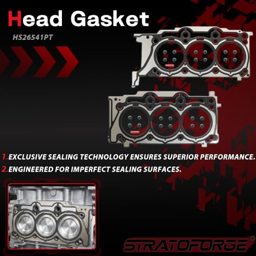 3.6 Head Gasket Set with Head Bolts for Pentastar ERB Engine V6 by StratoForge - Used condition - Image 5