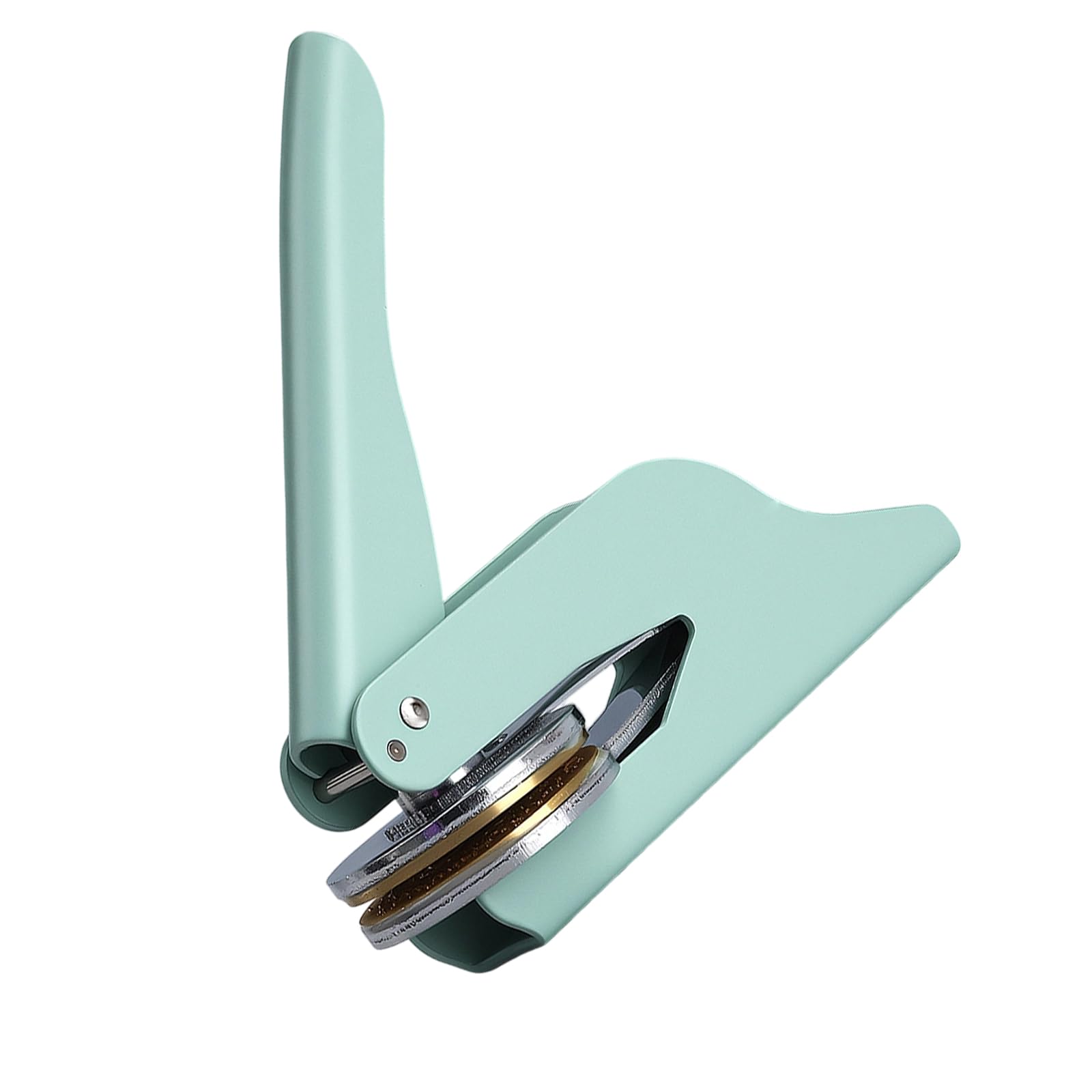 Timbro flessibile per goffratura portatile, per richieste di matrimonio, libri, piatti e layout di ringraziamento, realizzato in acciaio inossidabile per telecommute