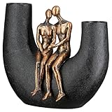 L'aspect métallique donne au vase une touche luxueuse, idéal pour une décoration d'intérieur élégante.