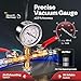 VIVOHOME 5 Gallon Vacuum Chamber with Pump Kit, Tempered Glass Lid Vacuum Pot with 3.5 CFM 1 Stage Pump, 304 Stainless Steel Degassing Chamber for Resin Casting Epoxy Wood Stabilization