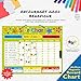 Fridge Magic Multi-Purpose Magnetic Reward Star Chart - Durable 40x30cm Board for Behaviour & Task Tracking