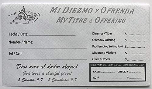 SOBRE para DIEZMOS Y OFRENDAS