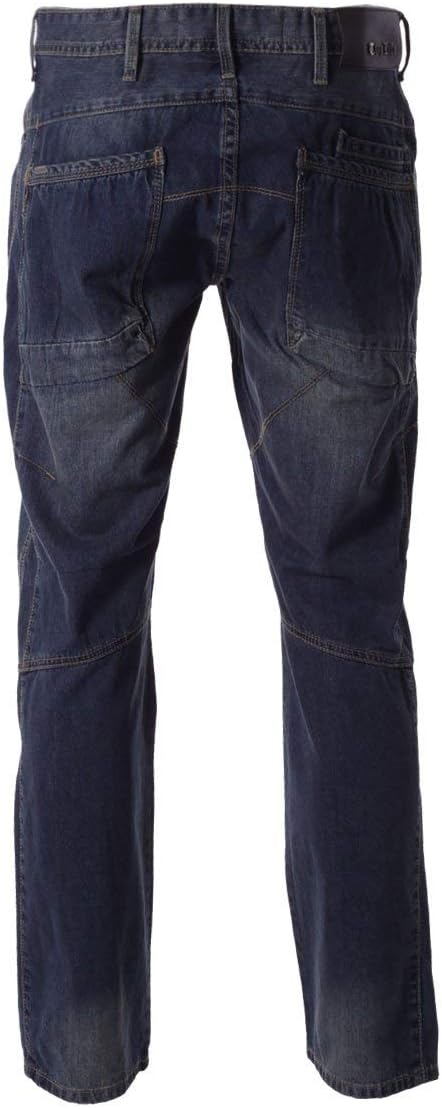 Thug Life Jeans Straight Fit dark blue wash - Men, Blue, 33W / 32L