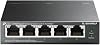5 Port Gigabit Desktop Switch with TP-Link TL-SG1005LP, 4 Port PoE