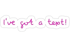 Love Island UK Authentic Merch: 'I've Got A Text III' Sticker Sheet