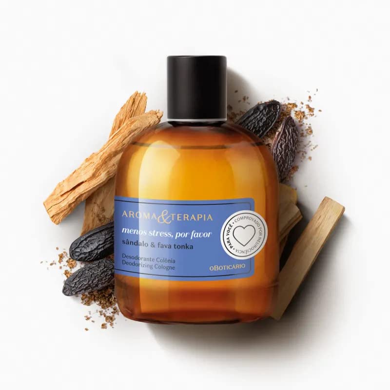 Aroma & Terapia Menos Stress, Por Favor Desodorante Colônia 75ml 3 51UIIzILTJL