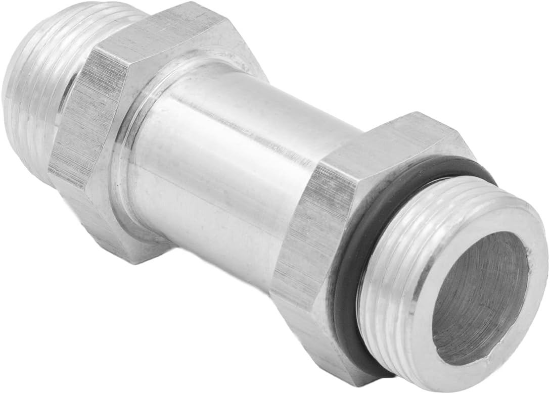 ICT Billet Extended length -16AN flare to -16AN ORB Male Adapter Fitting Designed and Manufactured in the USA AN920-16-16XL