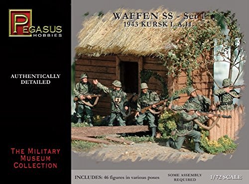Soldats allemands 1943 Pegasus PG7201 figurine militaire Seconde Guerre mondiale 1/72
