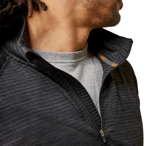Ariat Men's Rebar Gridwork Baselayer 1/4 Zip T-Shirt4