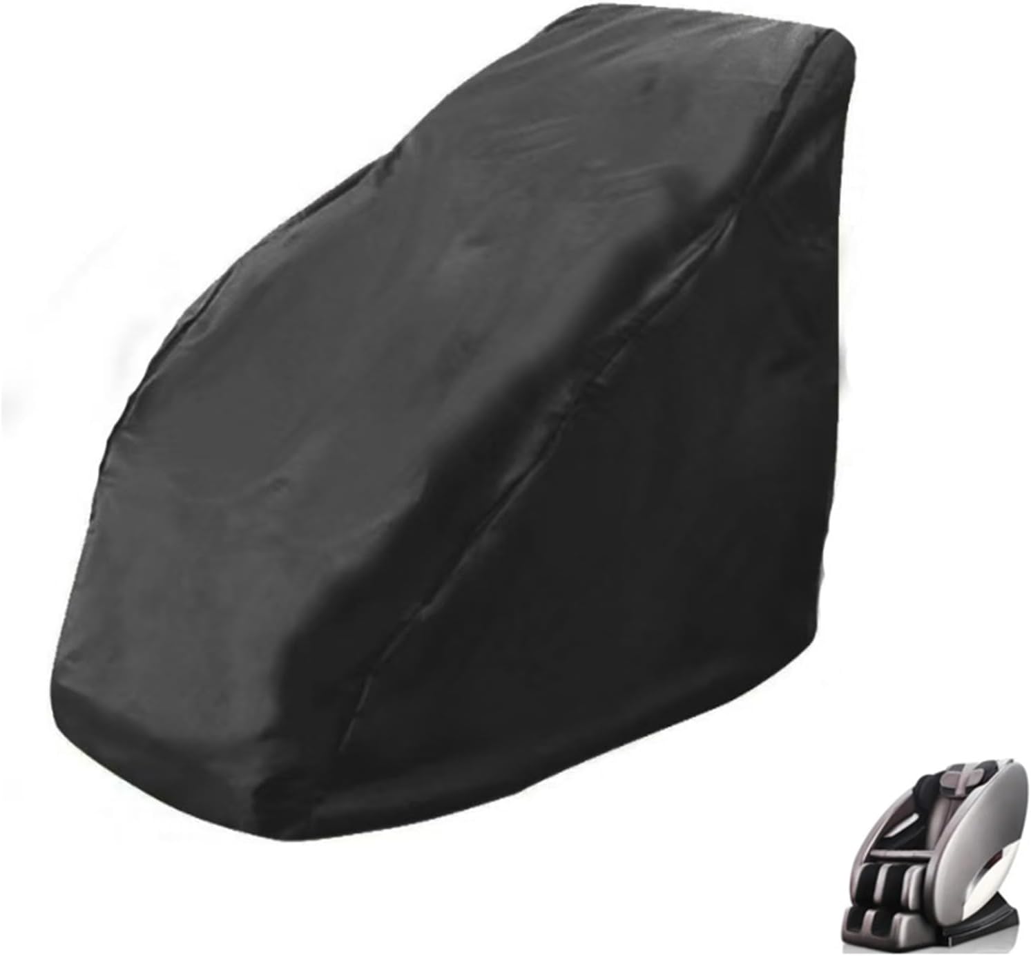 Dustproof Massage Chair Protector Cover,Shiatsu Massage Chair Cover Pet Protector Scratch Proof Waterproof Full Body Covers for Massage Chairs Recliner(Gray)