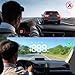 Heads up Display for Cars Windshield, Car HUD Display, Plug & Play USB, MPH/KMH Switch, Speed Calibration, Adjustable Brightness, Overspeed Alert, Large Font Display