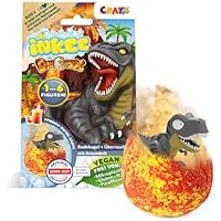 INKEE Bomba de baño infantil con dinosaurio sorpresa, bola de