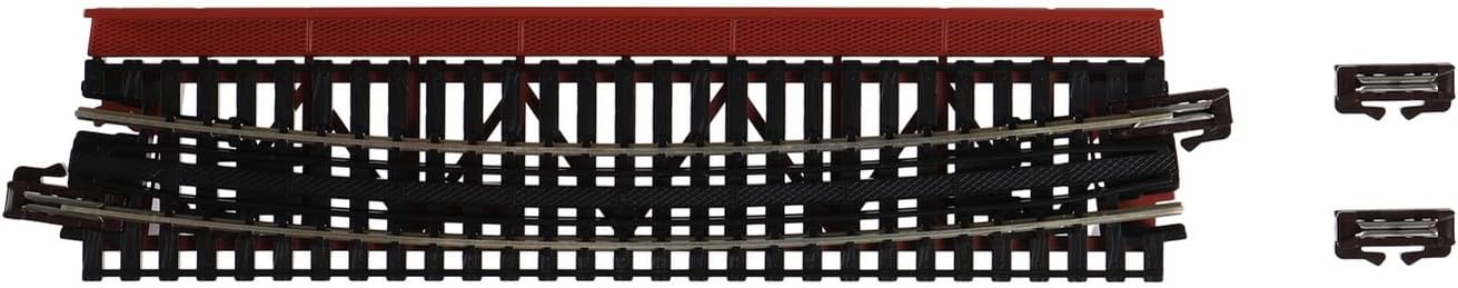 Kato USA Inc. N 17.6 Single Curve Girder Bridge Red 15 Degree KAT20465 N Track