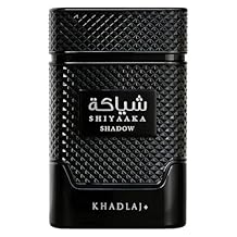 Khadlaj Shiyaaka Shadow Spicy, Woody, Fruity, Earthy Eau de Parfum Spray Long-Lasting Fragrance for Unisex, 3.4 Ounce / 100 ml