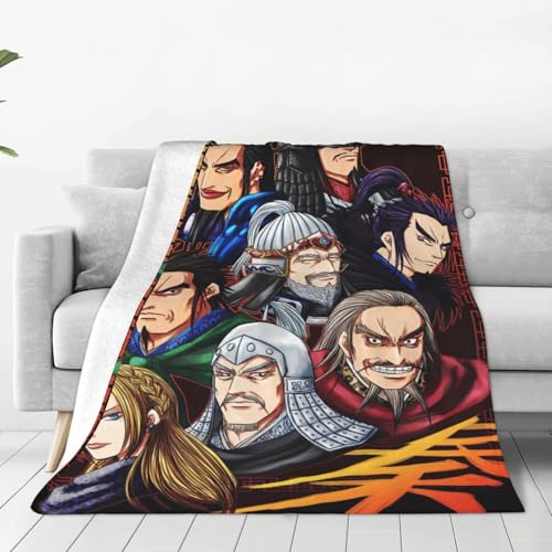 キングダム 毛布 ブランケット 大判 フリーサイズ 暖かい 軽量 ふわふわ 一人用 ソファ ベッド オフィス 膝掛け 洗える 秋冬40"x30"