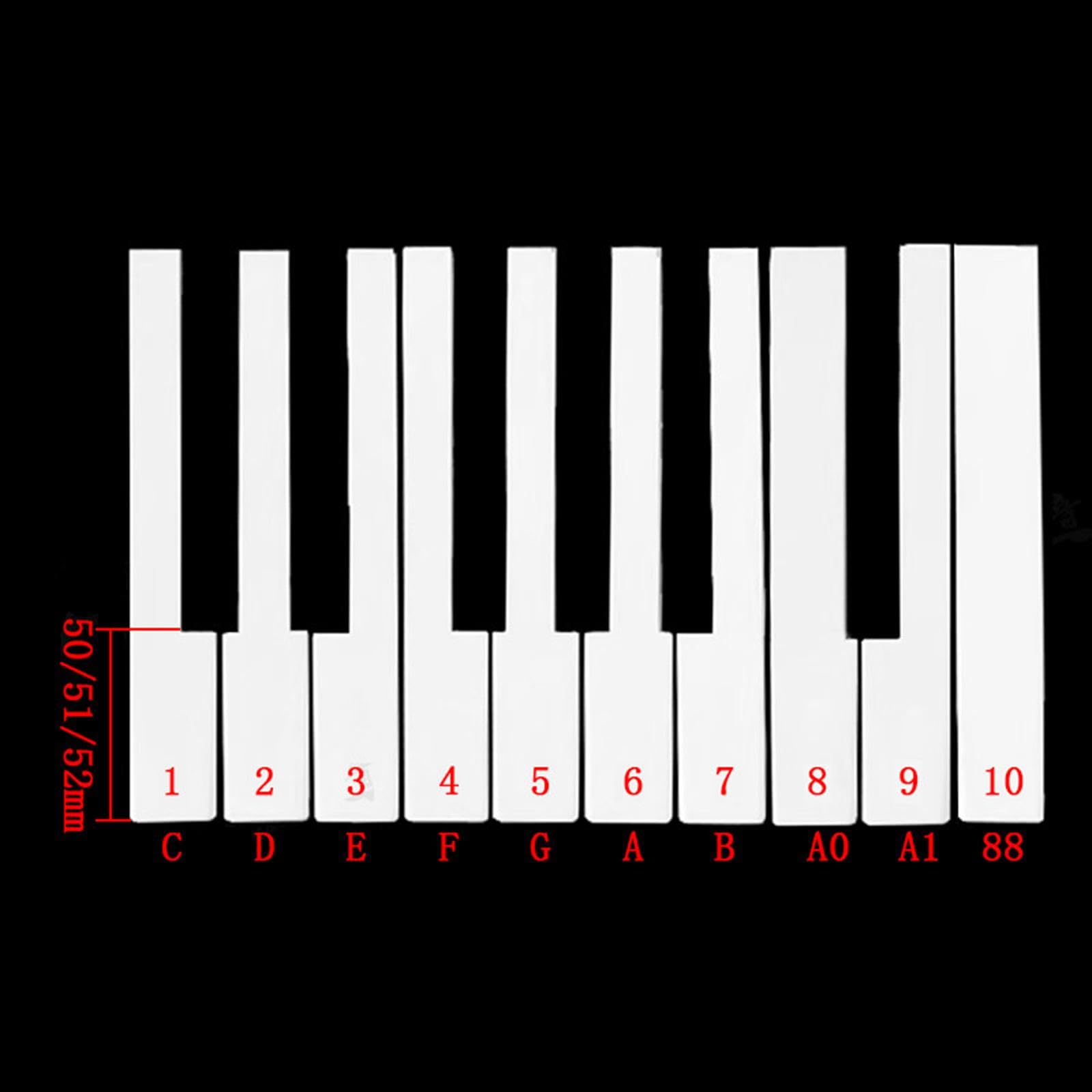 Copritasti per Pianoforte – Riparazione Pratica Dei Tasti Del Pianoforte – Accessori per La Riparazione di Tastiere