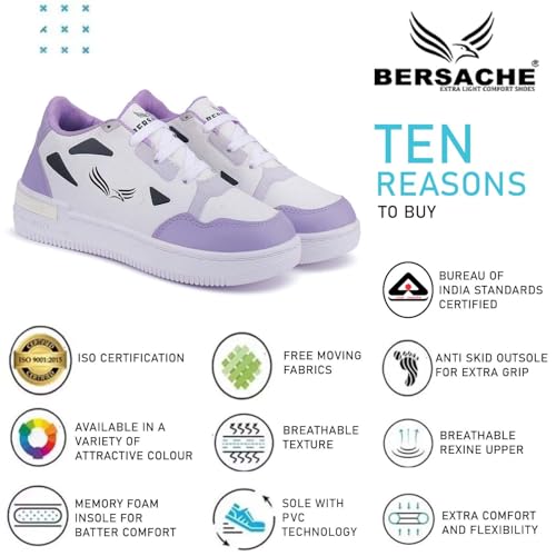Image of BERSACHE Casual Sneaker| Soft Cushioned Insole, Casuals for Women