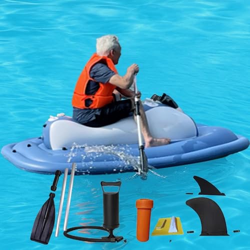 Soflightmok Scooter Submarino 500w Barco Inflable Con Motor Eléctrico De Verano, Moto Acuática, Hélice Subacuática, Batería 10000mah,Control Remoto Por Reloj, Capacidad Carga 200kg.,Whiteonlyboat Soflightmok Scooter Submarino 500w Barco Inflable Con Motor Eléctrico De Verano, Moto Acuática, Hélice Subacuática, Batería 10000mah,Control Remoto Por Reloj, Capacidad Carga 200kg.,Whiteonlyboat