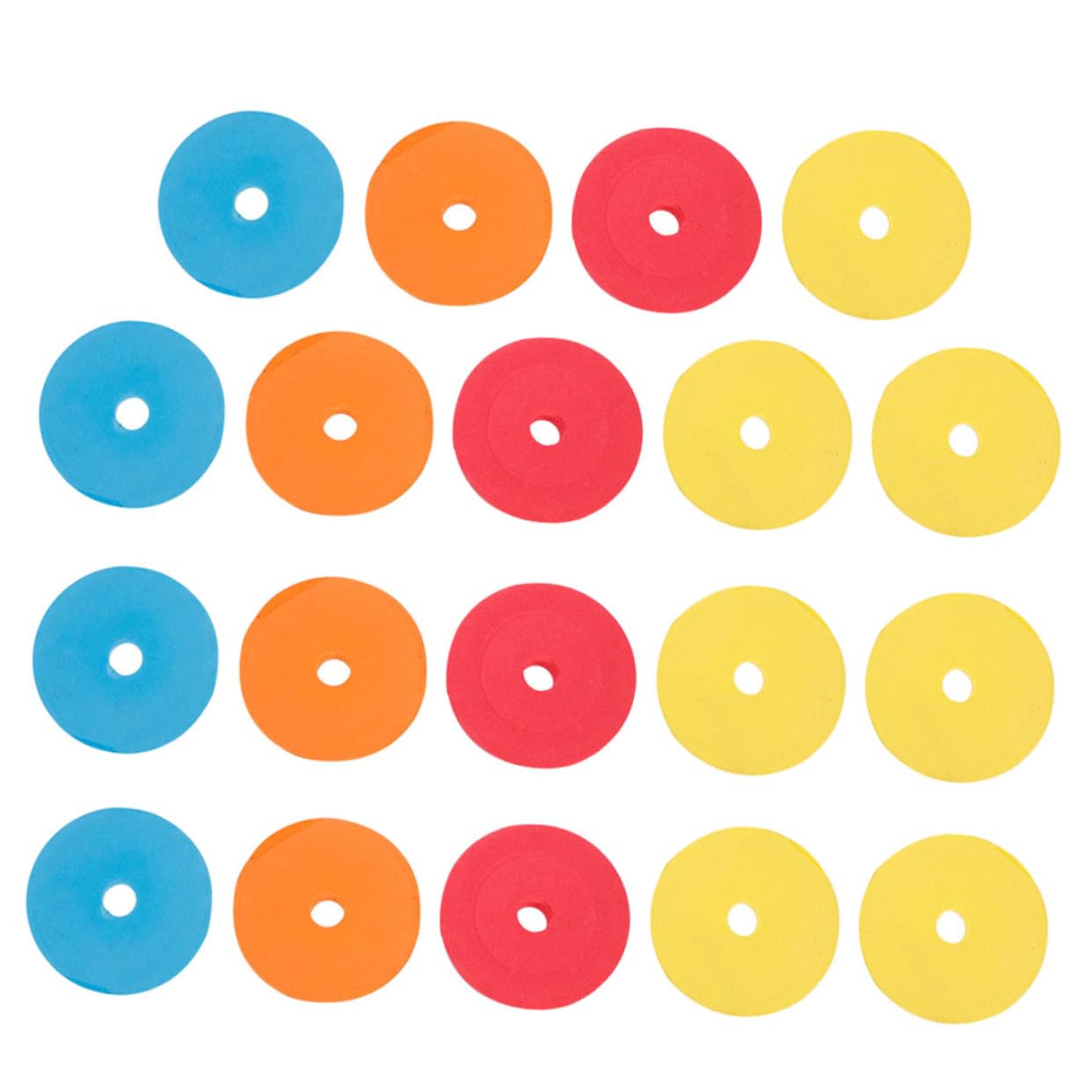 POPETPOP 20pcs Professional Fishing Line Spools Fishing Reels Baitcasting Reel Line Foam Spools Random