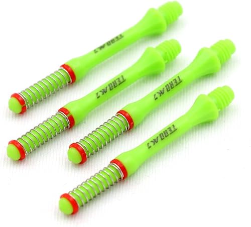 Miniatura 46 de CUESOUL TERO AK7 Slim Dart Shafts S/M/L - Muelle telescópico integrado para dardos de punta de acero y dardos de punta suave, juego de 3 piezas