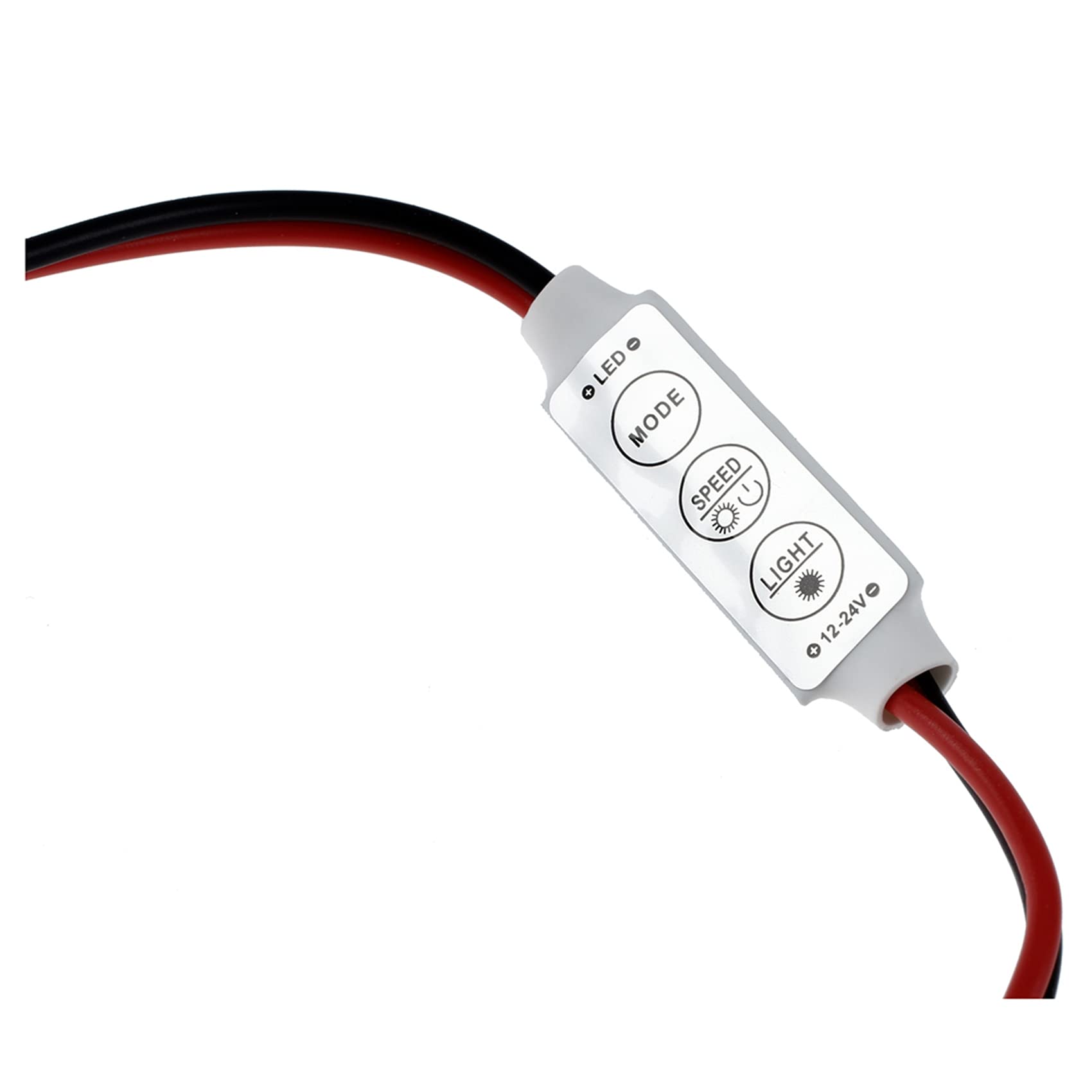 Bloepum 20X LED Strobe Controller Flashing Patterns and Speed Adjustment