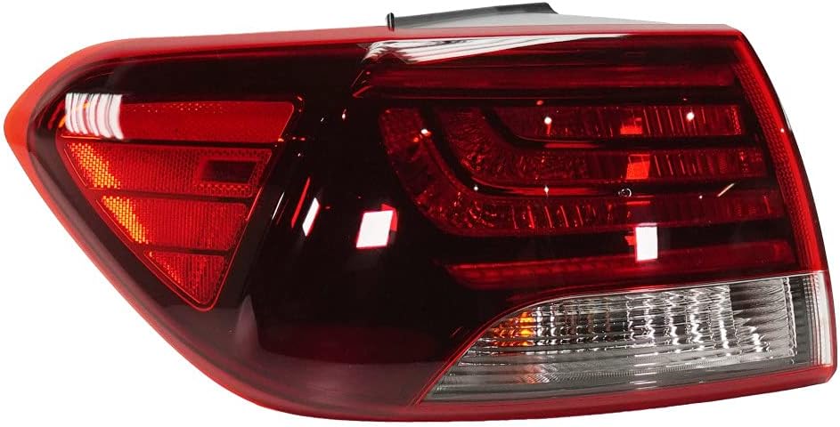KarParts360 For Kia Sorento Outer Tail Light Assembly 2019 2020 Passenger Side Bulb Type For KI2805154 | 92402 C6500