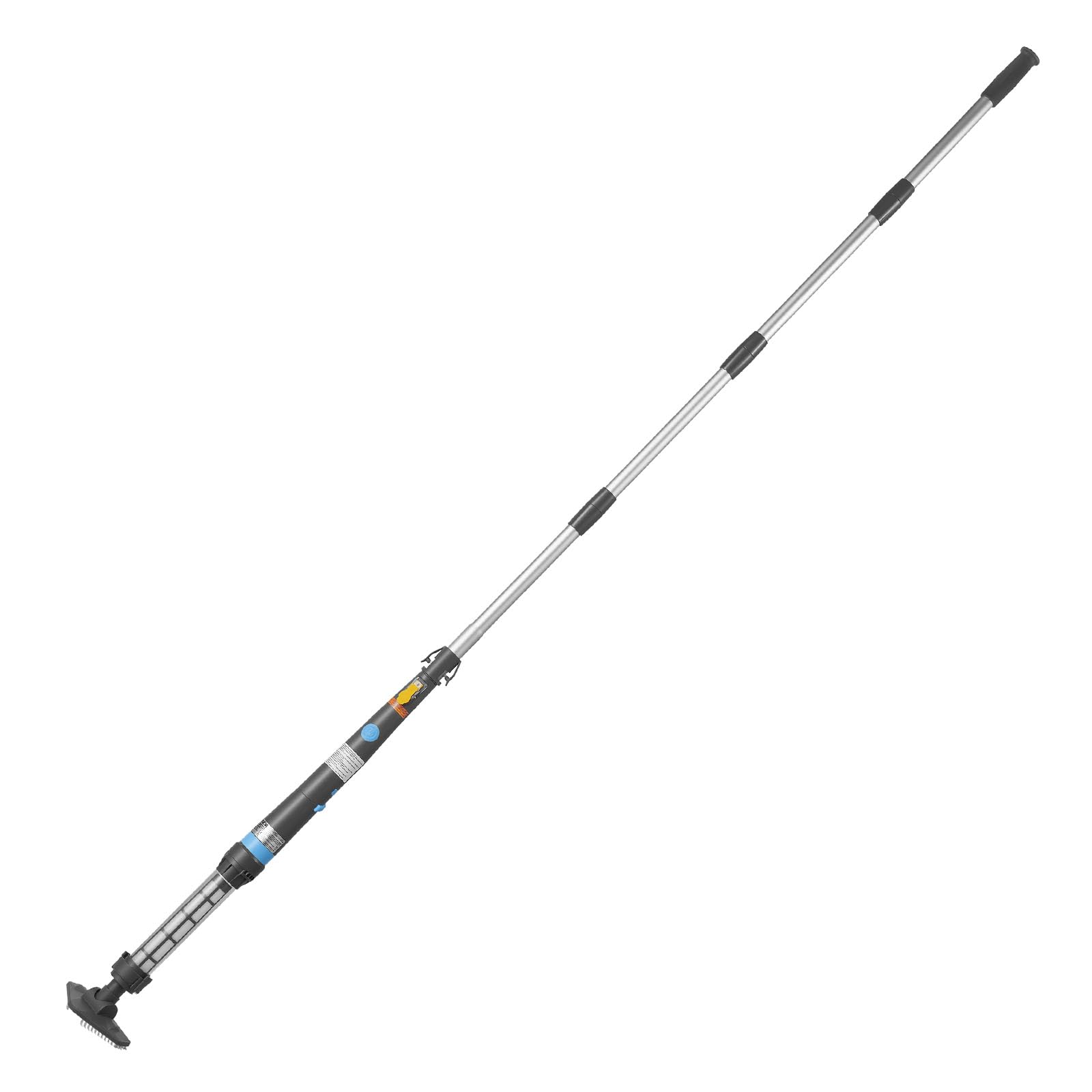 VEVOR Aspiratore Portatile per Piscine, Pulitore Ricaricabile Senza Fili 32 L/min, con Asta di Prolunga e 2 Testine, Autonomia Max 60 min, per Pulizia Piccoli Detriti e Sabbia Vasche Idromassaggio