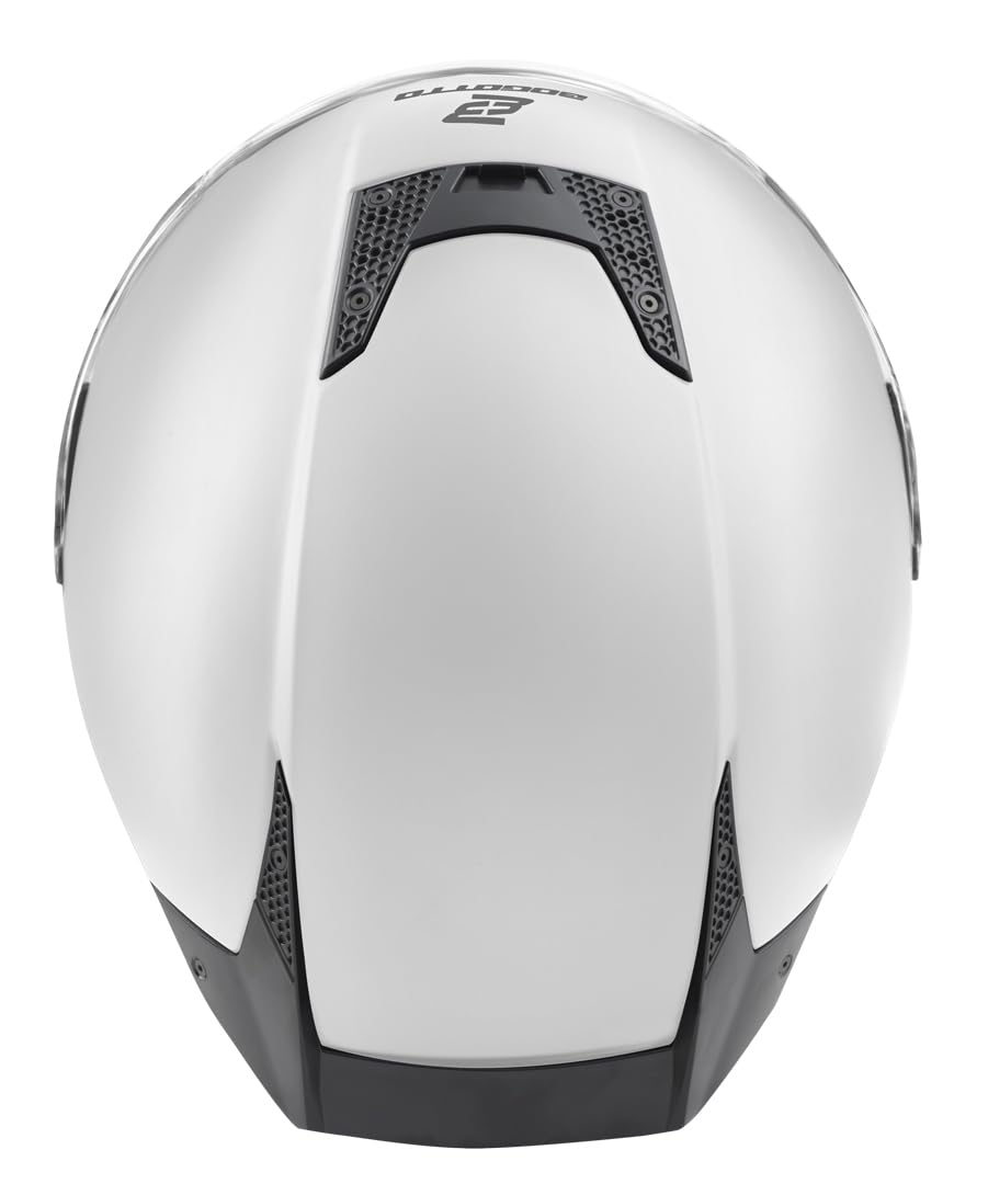 Bogotto Rapto Helm, Weiß Matt, XL, Integralhelm, ECE 22.06 | Beschlaghemmend