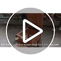 Image of NATURE LOC Wooden Stool | Box Coconut Scrapper, Stool chirava (Thenga Chirava) - Mahagony Wooden