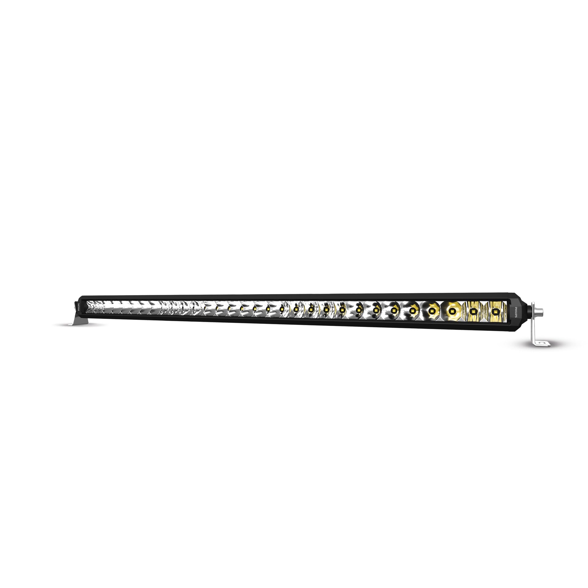 Philips Ultinon Drive 5004L LED-Zusatzscheinwerfer für Fernlichtfunktion, 30'' single-row LED-Lightbar, 12V/24V, 3.200 Lumen, bis zu +458 m Lichtstrahllänge, Straßenzulassung