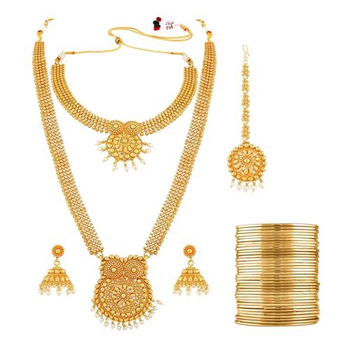 Image of Peora Bridal Jewellery Set Gift for Women