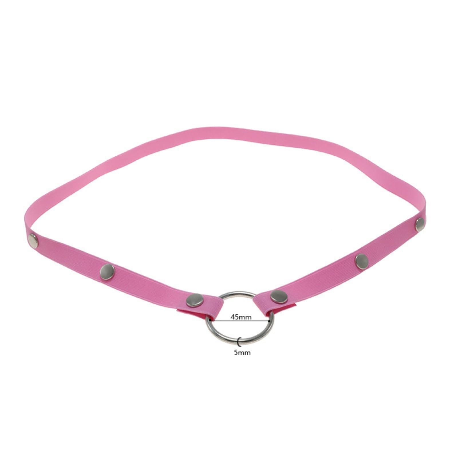 Cinghia Fitness Uomo Con Gabbia Anti-Caduta - Nylon Regolabile - Taglia 45mm Nero - Foto 5