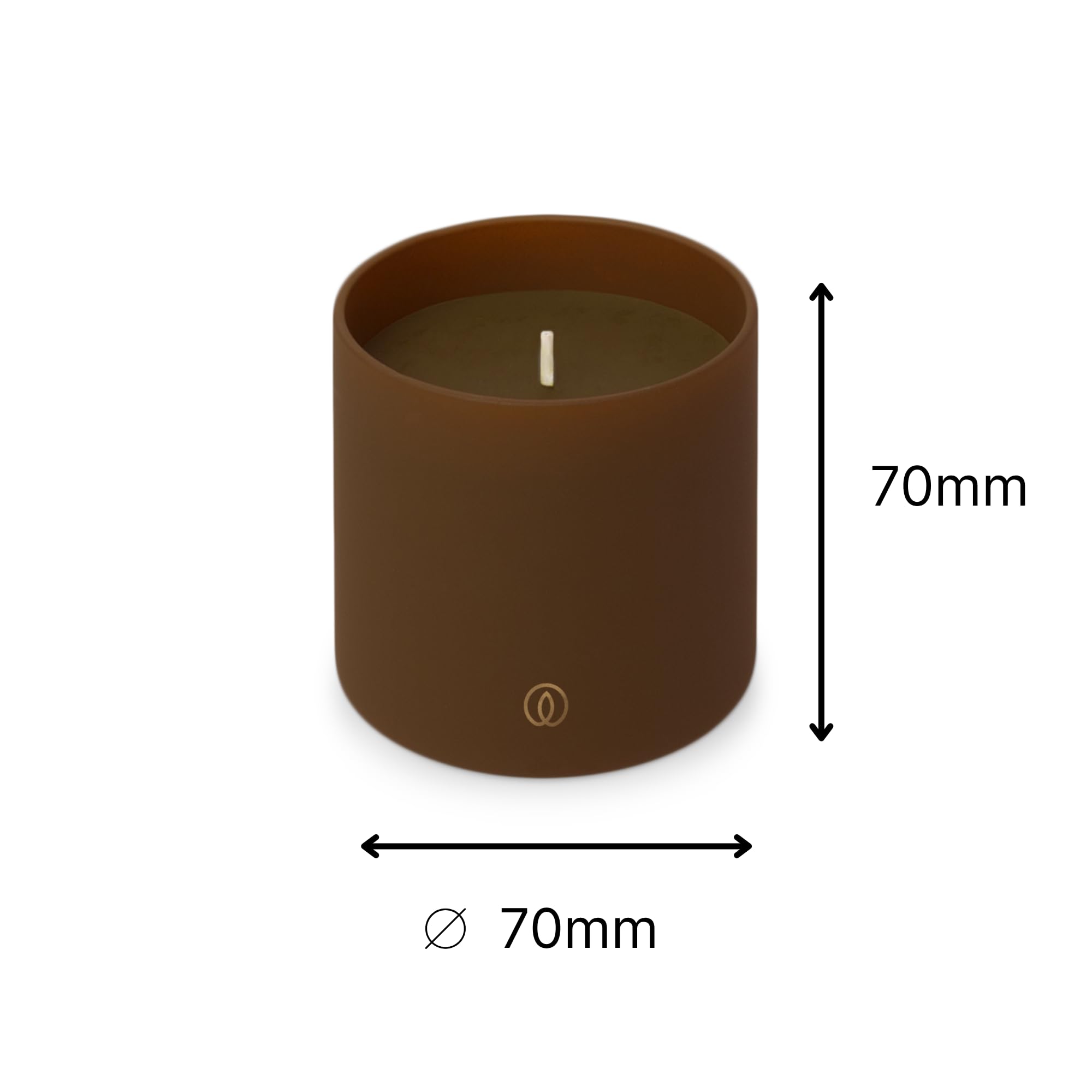 Spaas 6 candele profumate Glow ± 35 ore, Warm Wonder, mela e cannella