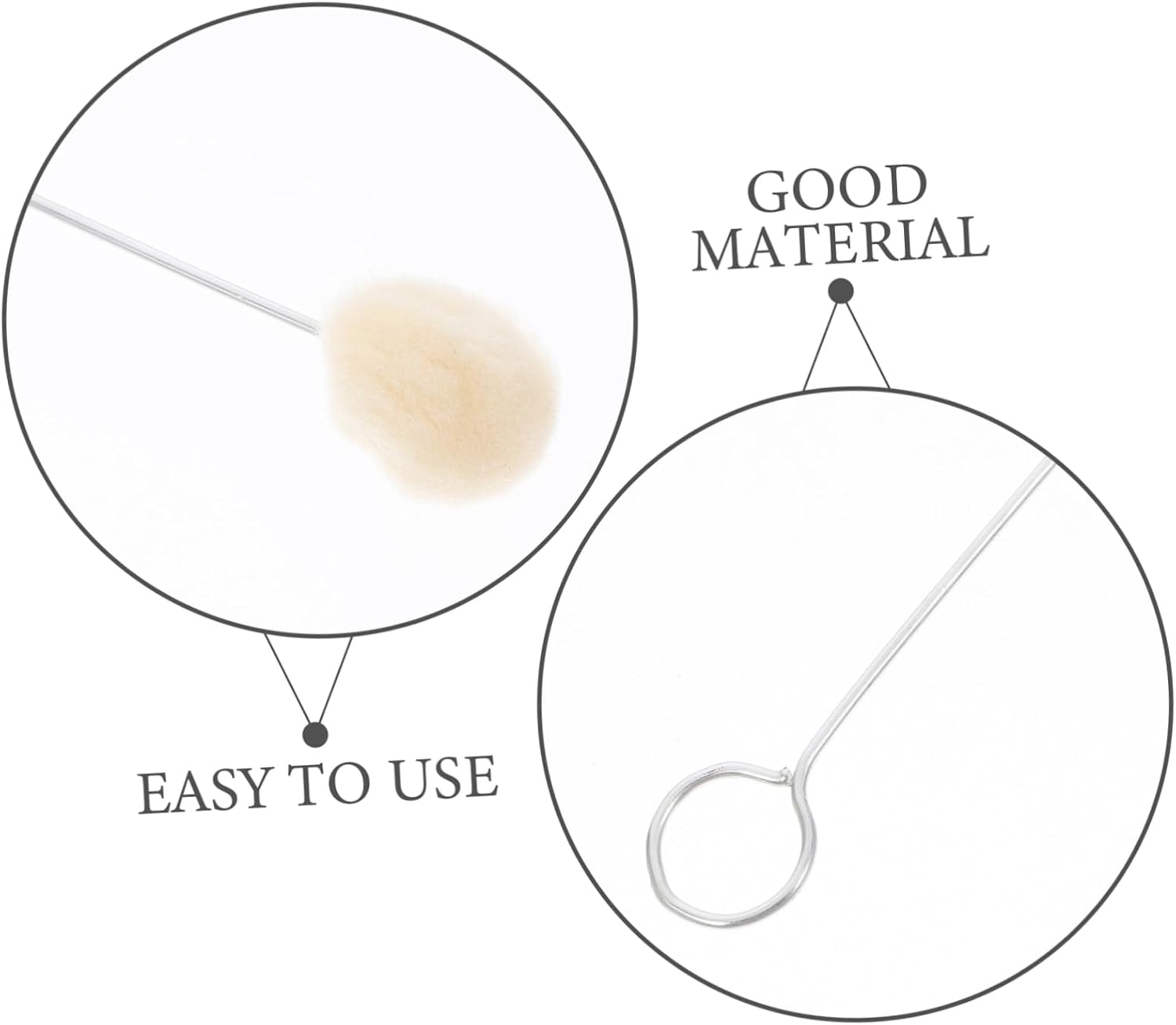 Wool Ball Dye Wool Ball Brush for Leather Leather Dyeing Tools Care Applicator Versatile Craft Kit