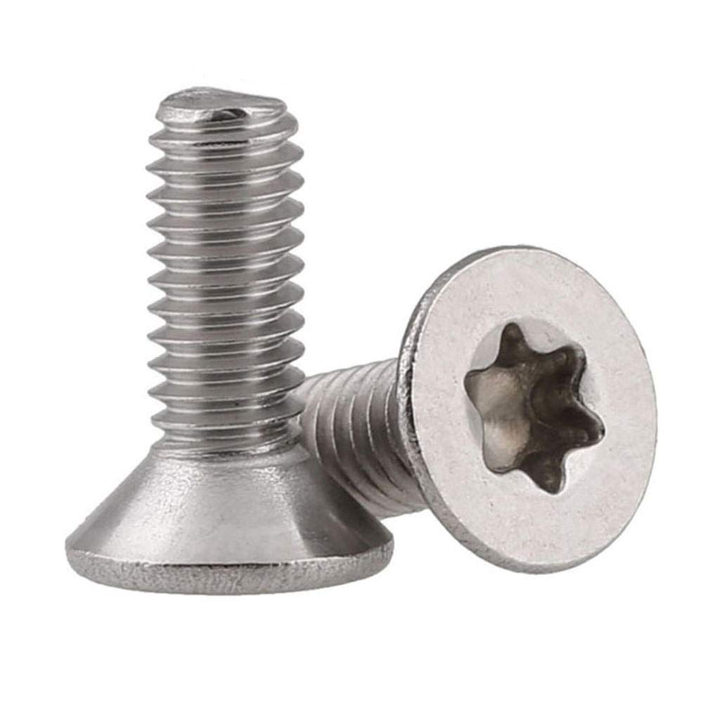 Viti Per Legno TORX A2 Inox 4x40mm - Testa Svasata, Filettatura Parziale, Conf. Da 100 Pezzi - Foto 6