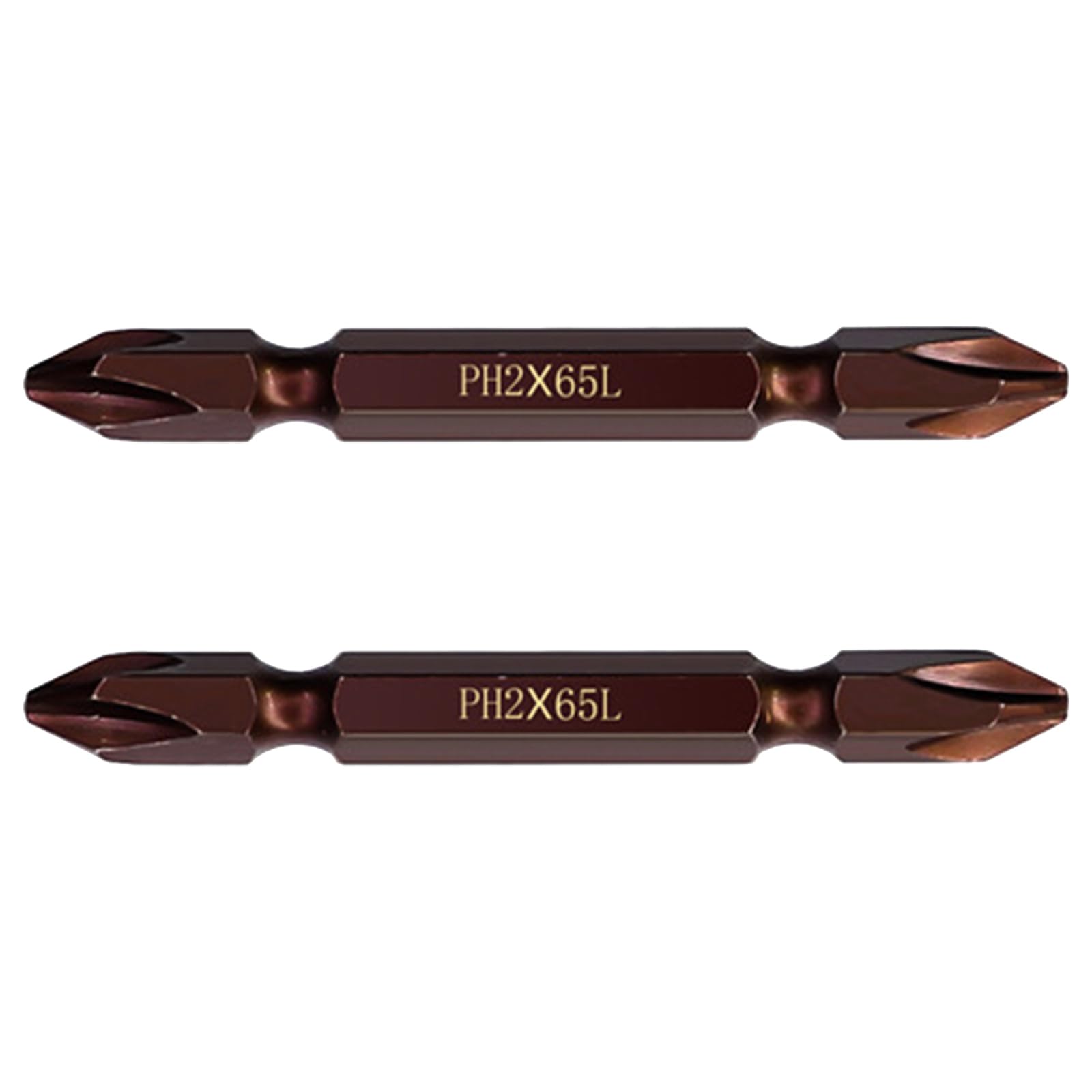 Tsophreniq 65Mm Ph2 Electric Screwdriver Bit Alloy Steel / 100Mm / 150Mm / 200Mm / 250Mm / 300Mm Double Head Crosses Electric Screwdriver Tool Crosses Head Drill Bit