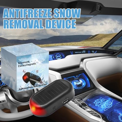 Outil de dégivrage portable pour voiture en ABS haute densité contre le gel - 2