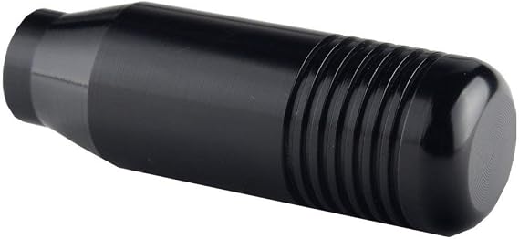DEWHEL 5 6 Speed Manual Shift Knob M10x1.25 Screw On Aluminum (Black)